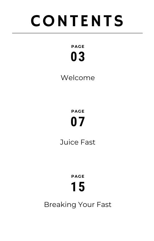 24 Hour Juice Fast