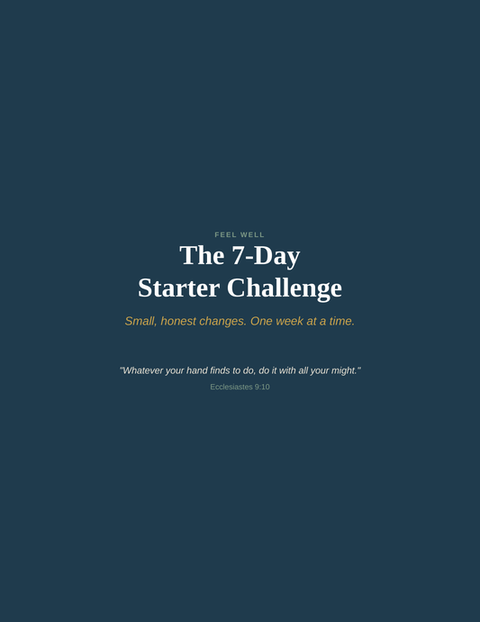 The Feel Well 7-Day Starter Challenge